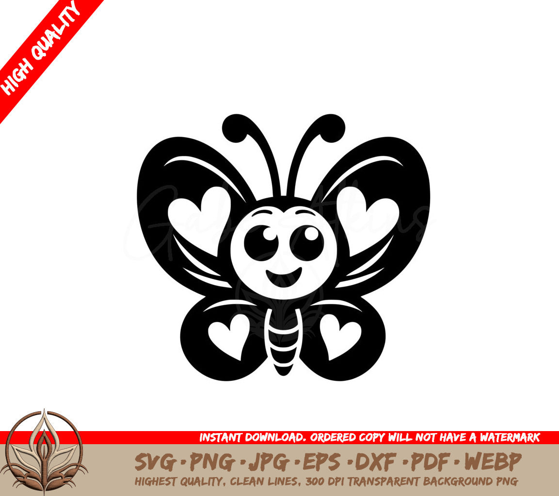 Joyful Heart Wings SVG