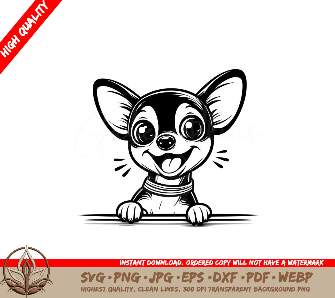 Joyful Miniature Pinscher SVG - Digital File Collection