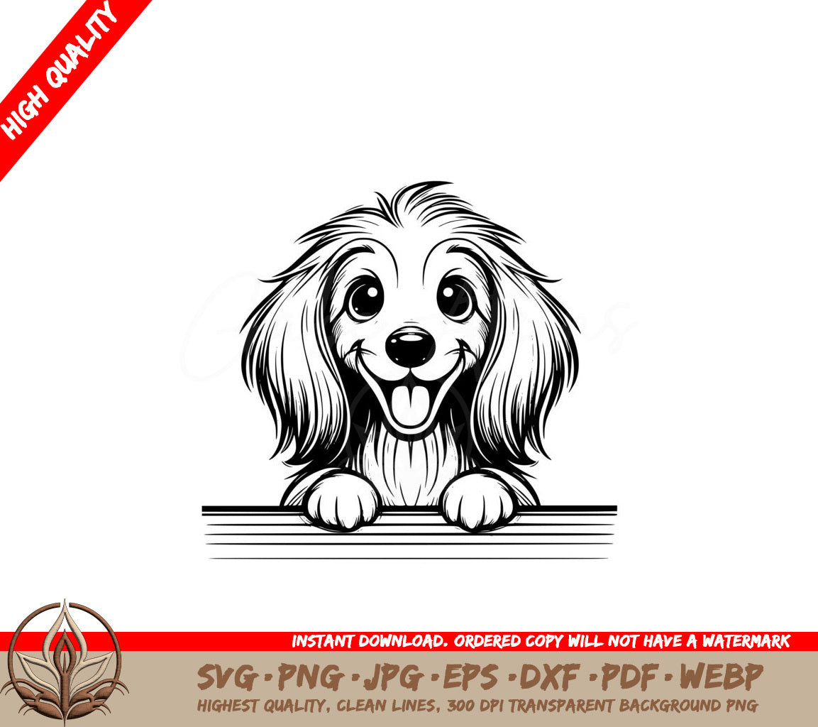 Joyful Saluki SVG Digital Product