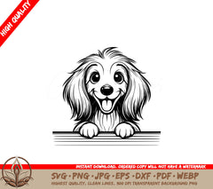 Joyful Saluki SVG Digital Product