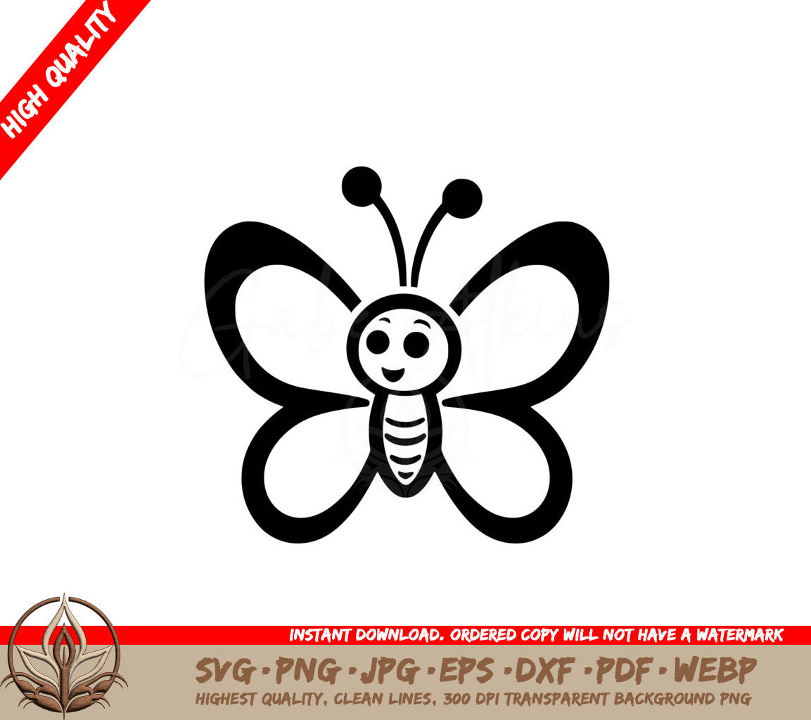 Joyful Winged Buddy SVG