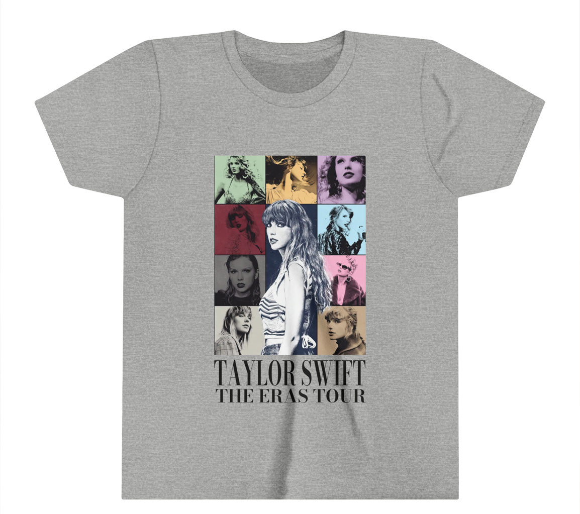 The Eras Tour Shirt for Kids | Youth Taylor Merch | Two Sided Eras Tou | Sided Eras Tour Kids