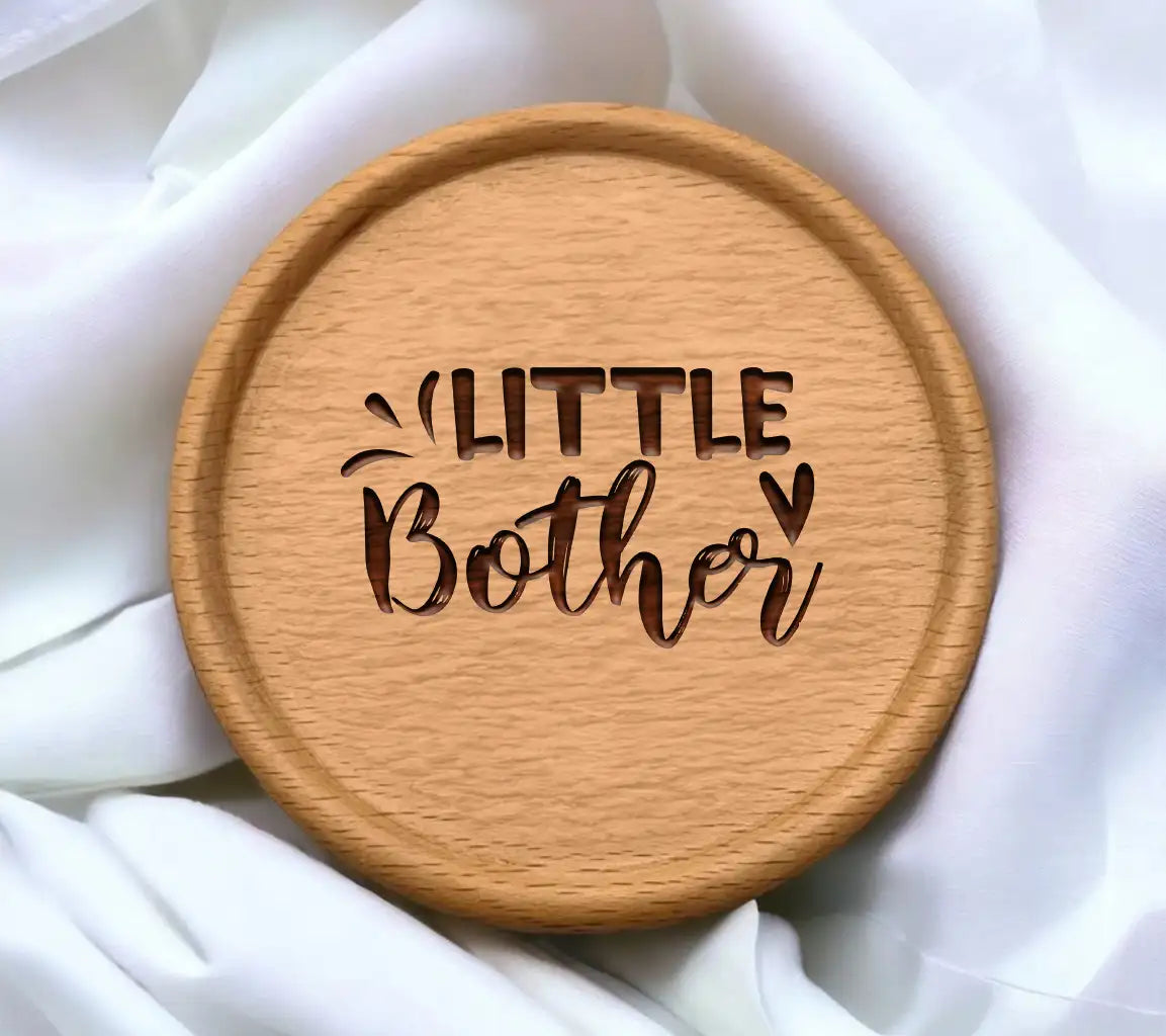 Little Brother SVG Design -  on White Background SVG