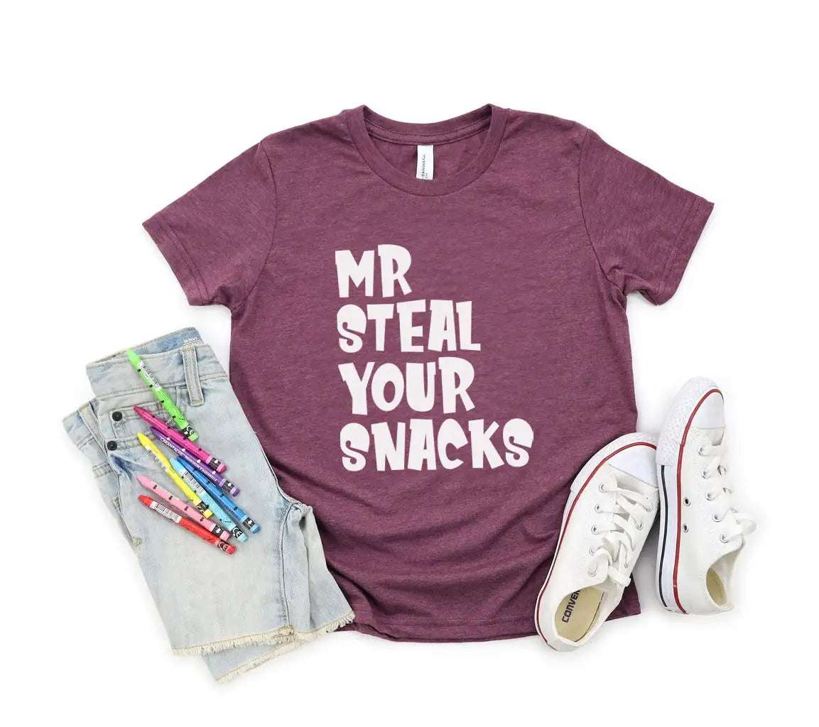 Mr. Steal Your Snacks  SVG - Kids Room Decor SVG