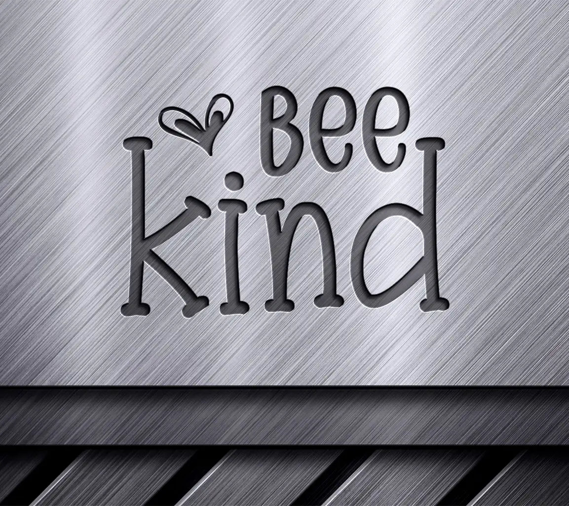 Bee Kind SVG -  Heart Design SVG