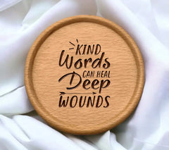 Kindness SVG - Kind Words Can Heal Deep Wounds Design SVG