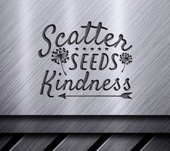 Scatter Seeds of Kindness Dandelion Arrow  SVG SVG