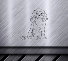  Cavalier King Charles Spaniel SVG Clipart SVG