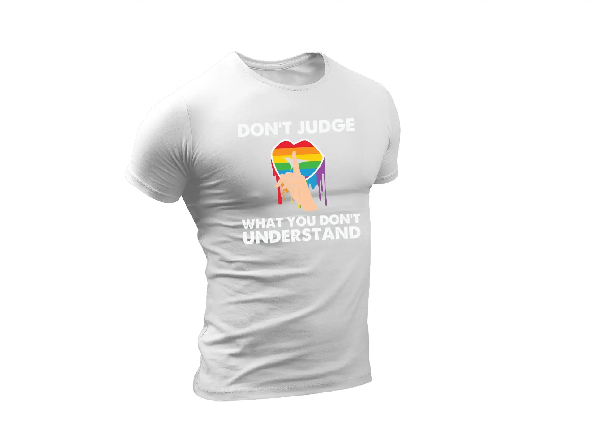 Dont Judge What You Dont Understand LGBT Pride SVG Poster SVG