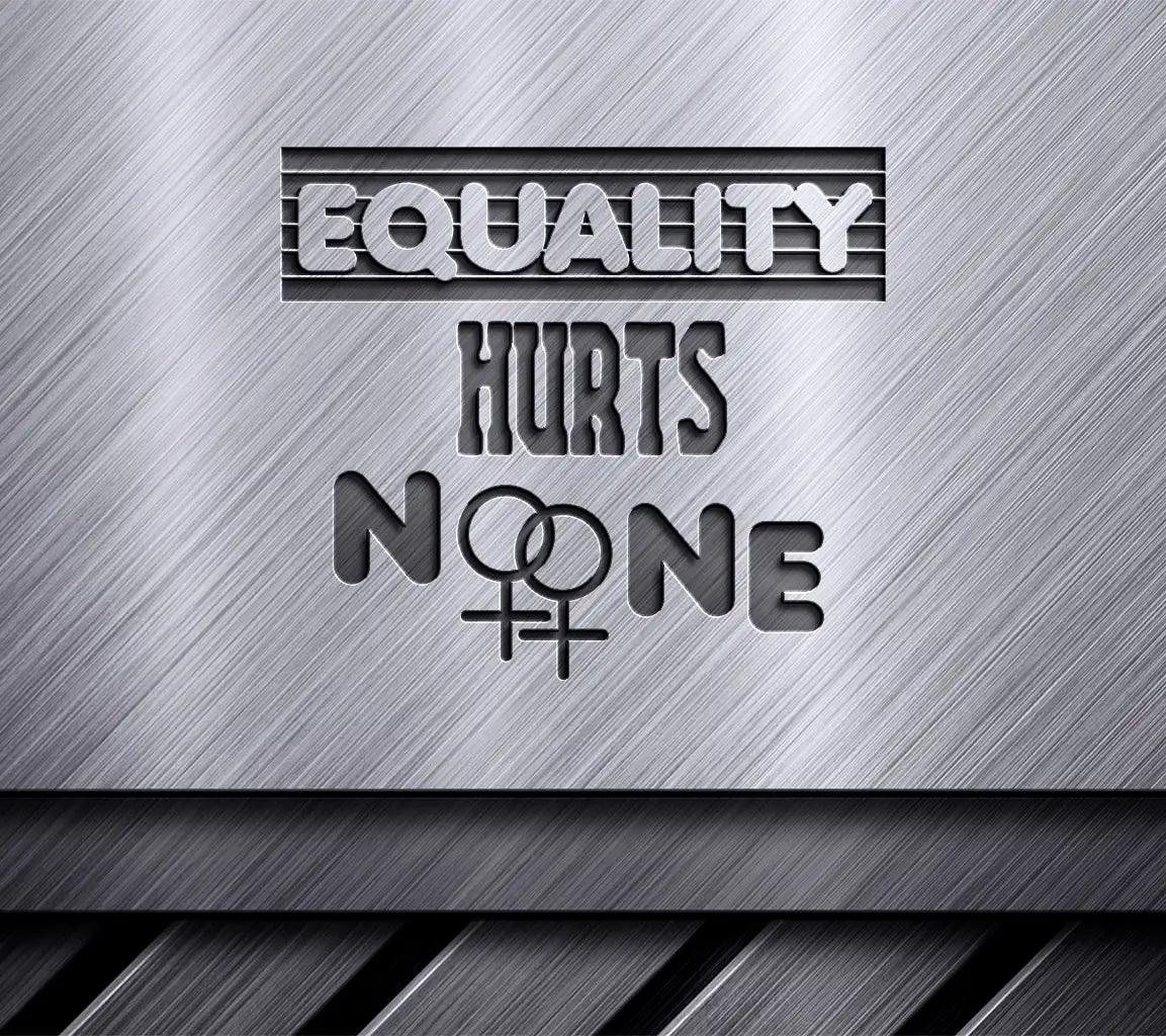 Equality Hurts None LGBT Pride SVG Design SVG