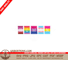 LGBTQ+ Human Word SVG - Rainbow Flag, Transgender, Bowcys SVG