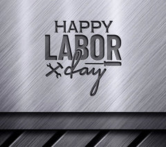 Happy Labor Day Wrench & Screwdriver SVG Design SVG