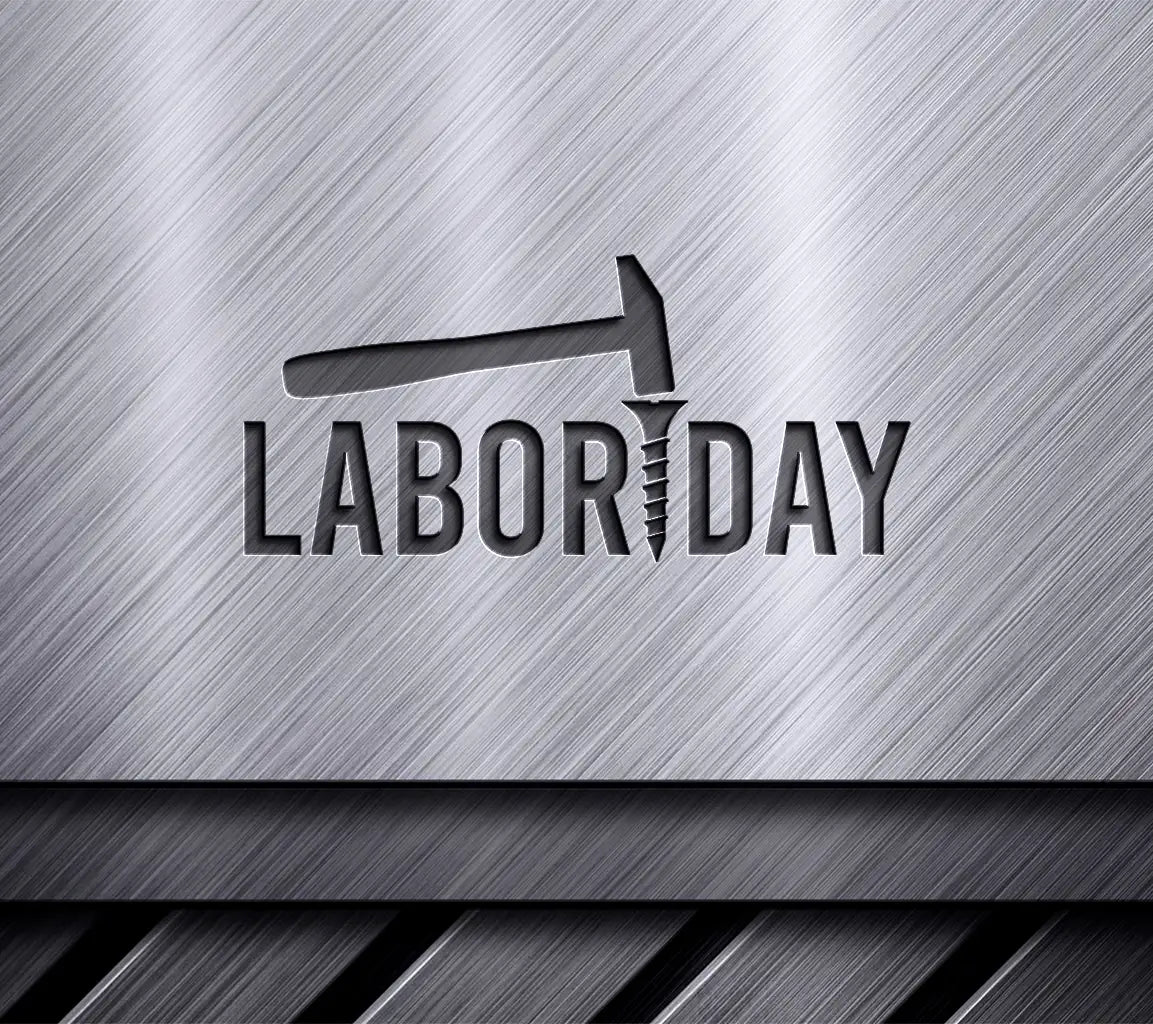 Labor Day Hammer & Screw  Design SVG T-Shirt Design SVG