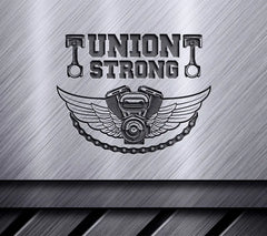 Union Strong Motorcycle Engine SVG -  Illustration SVG