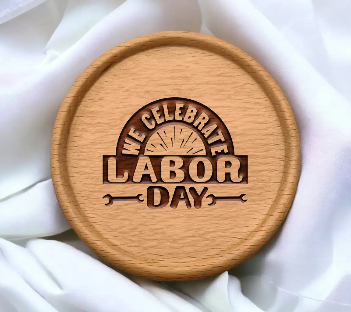  We Celebrate Labor Day SVG Design SVG