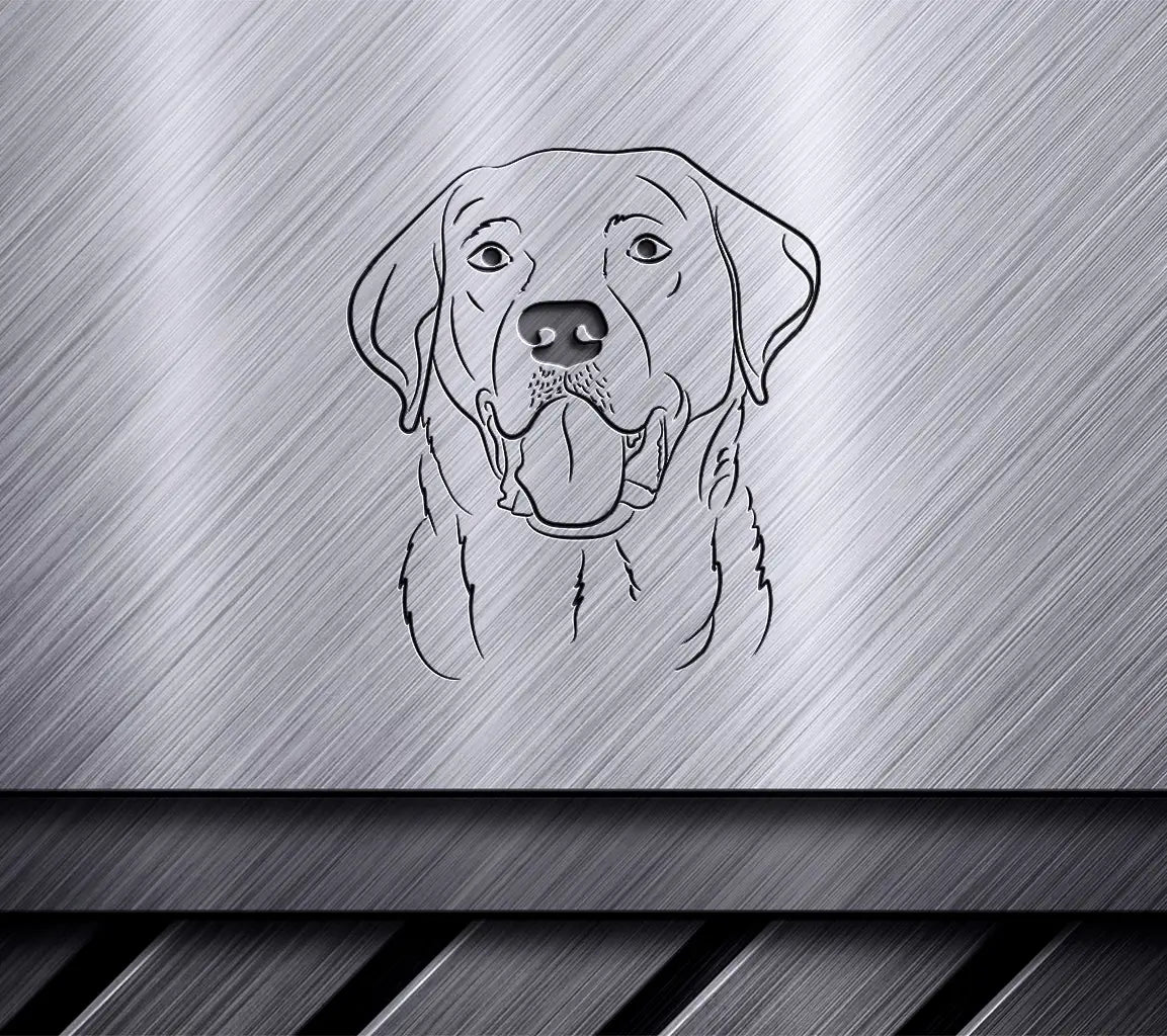  Labrador Dog Face SVG Clipart SVG