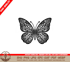 Lacy Wing Waltz Digital SVG Files