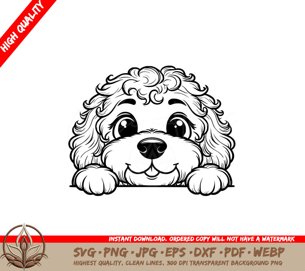 Lagotti Romagnoli Fluffball SVG