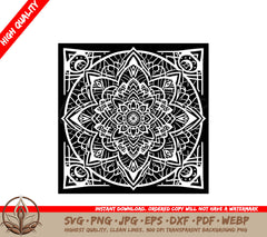 Layered Mandala Magic Digital Product SVG