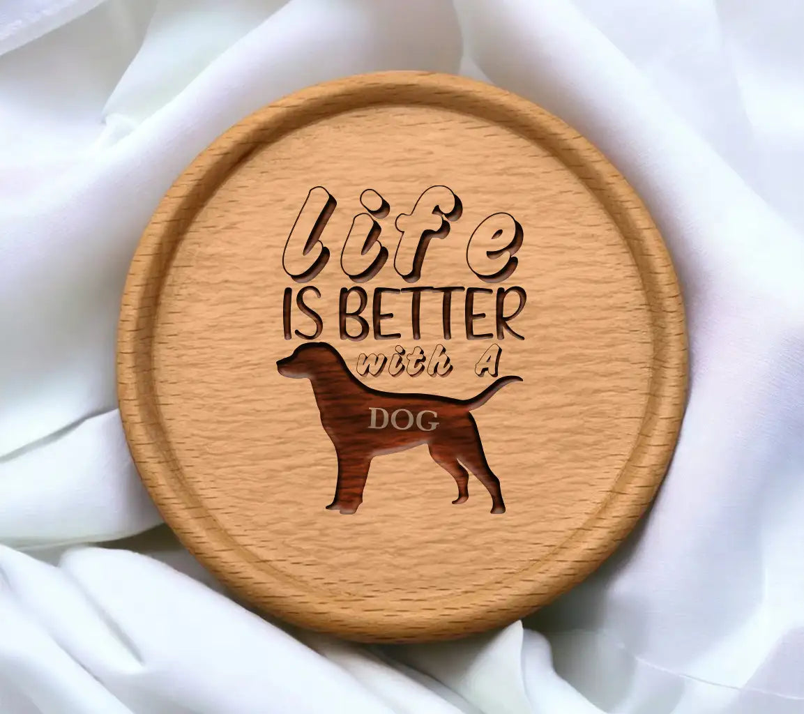 Life is Better with a Dog SVG Design SVG