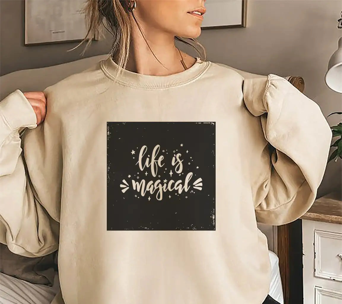 Life is Magical Calligraphy SVG Cut File -  Design SVG