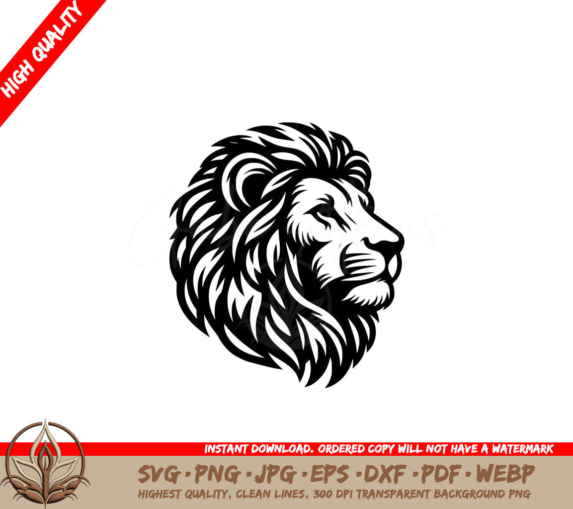 Lion's Pride SVG - Digital Product File inc. Multiple Formats