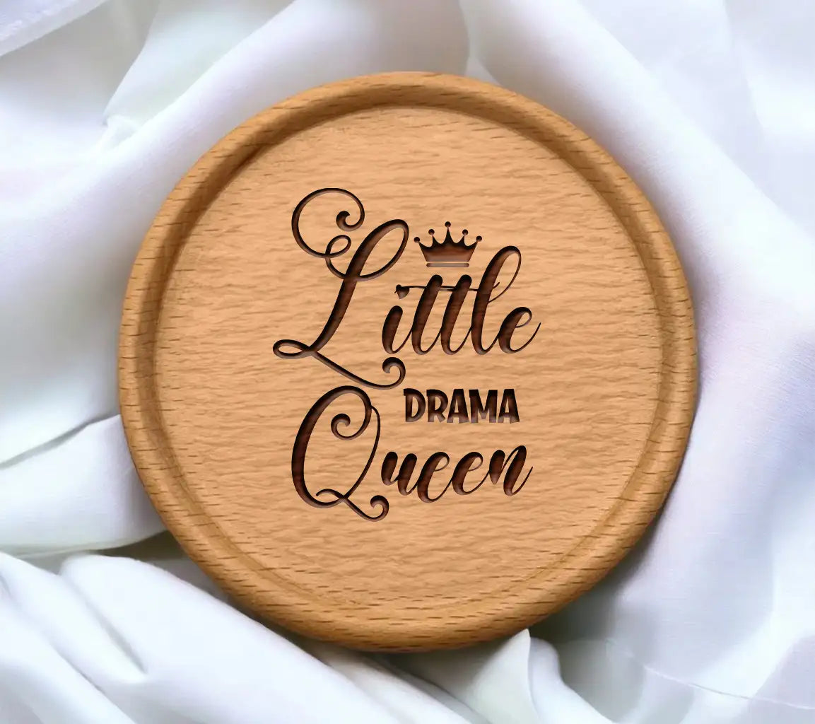 Little Drama Queen SVG - Funny  Sign Illustration SVG