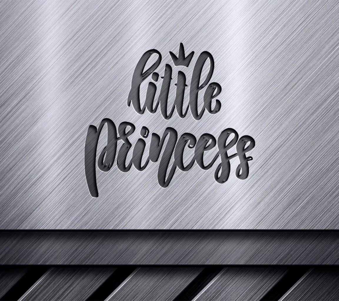 Little Princess Crown SVG Cut File - Printable Design SVG