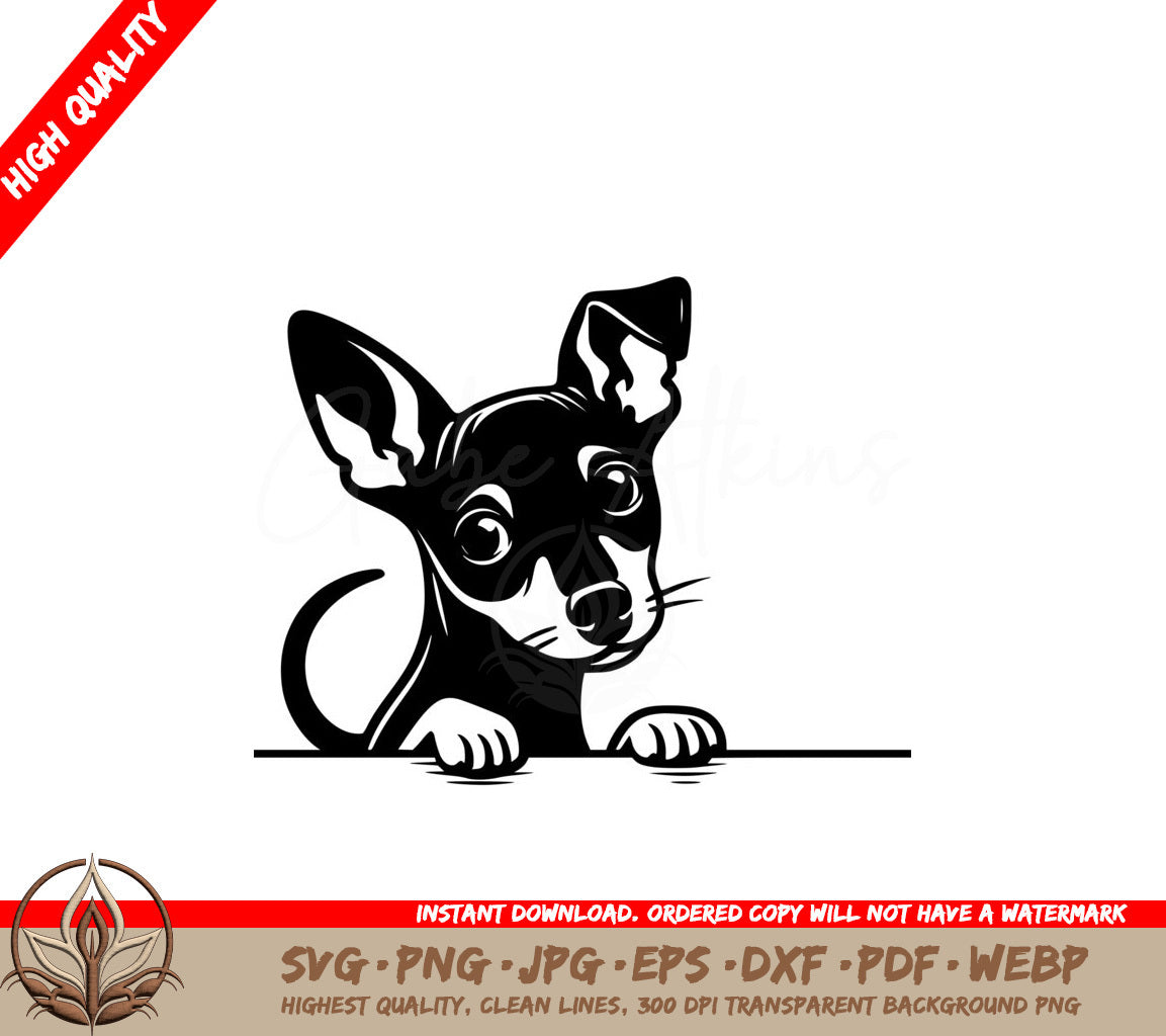 Little Pinscher Digital Product - SVG