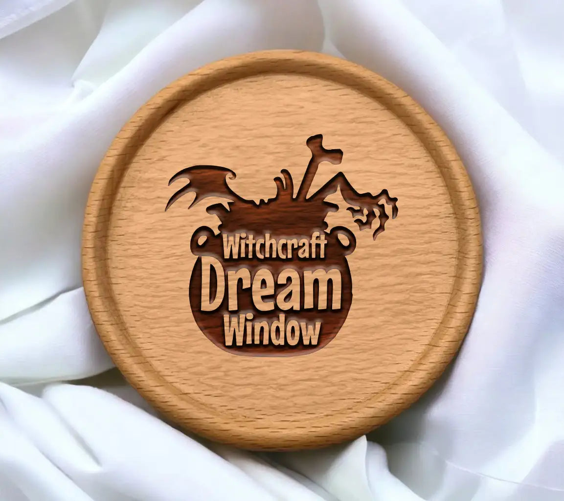  Witchcraft Dream Window Design SVG - Halloween Design SVG