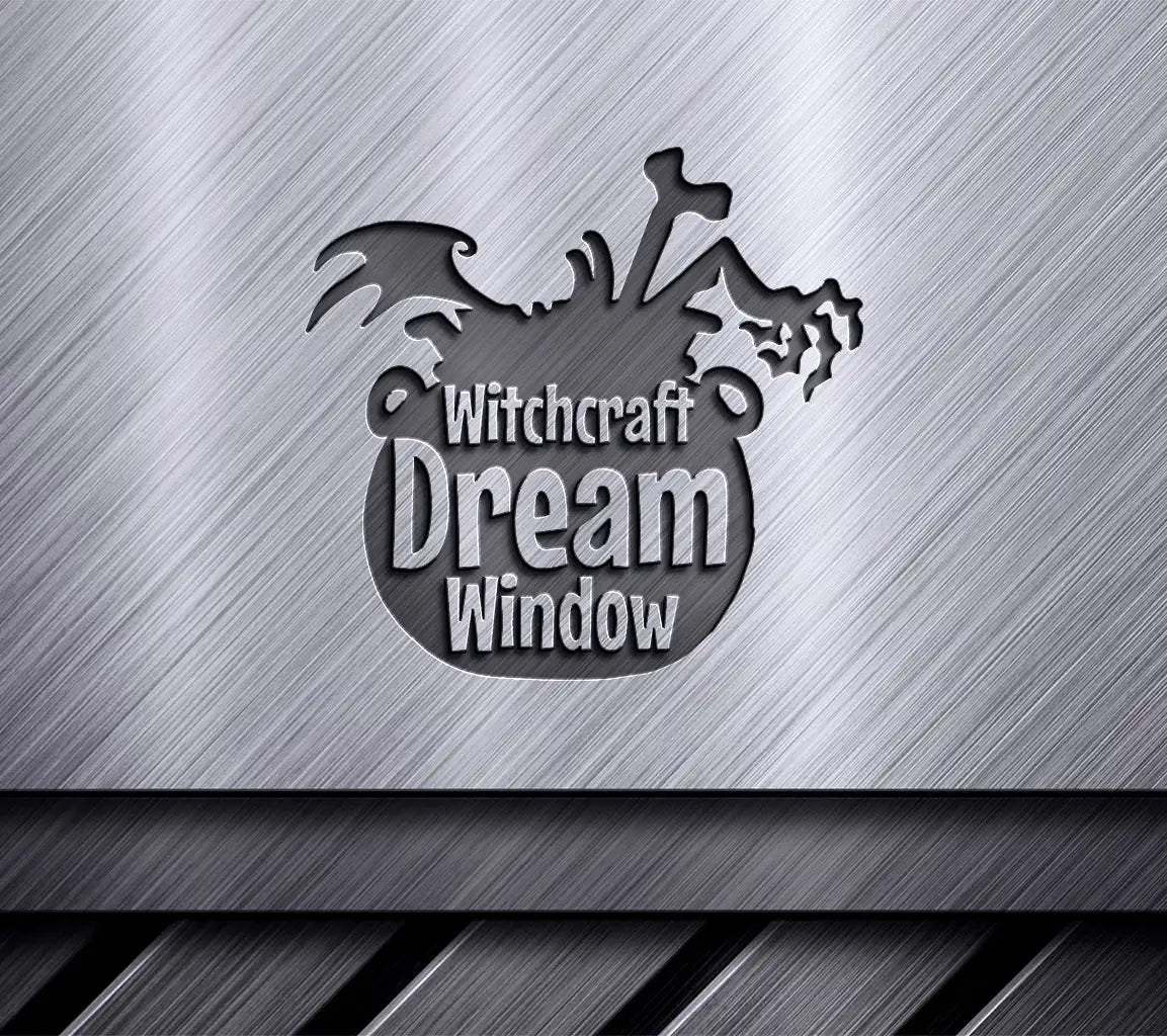  Witchcraft Dream Window Design SVG - Halloween Design SVG