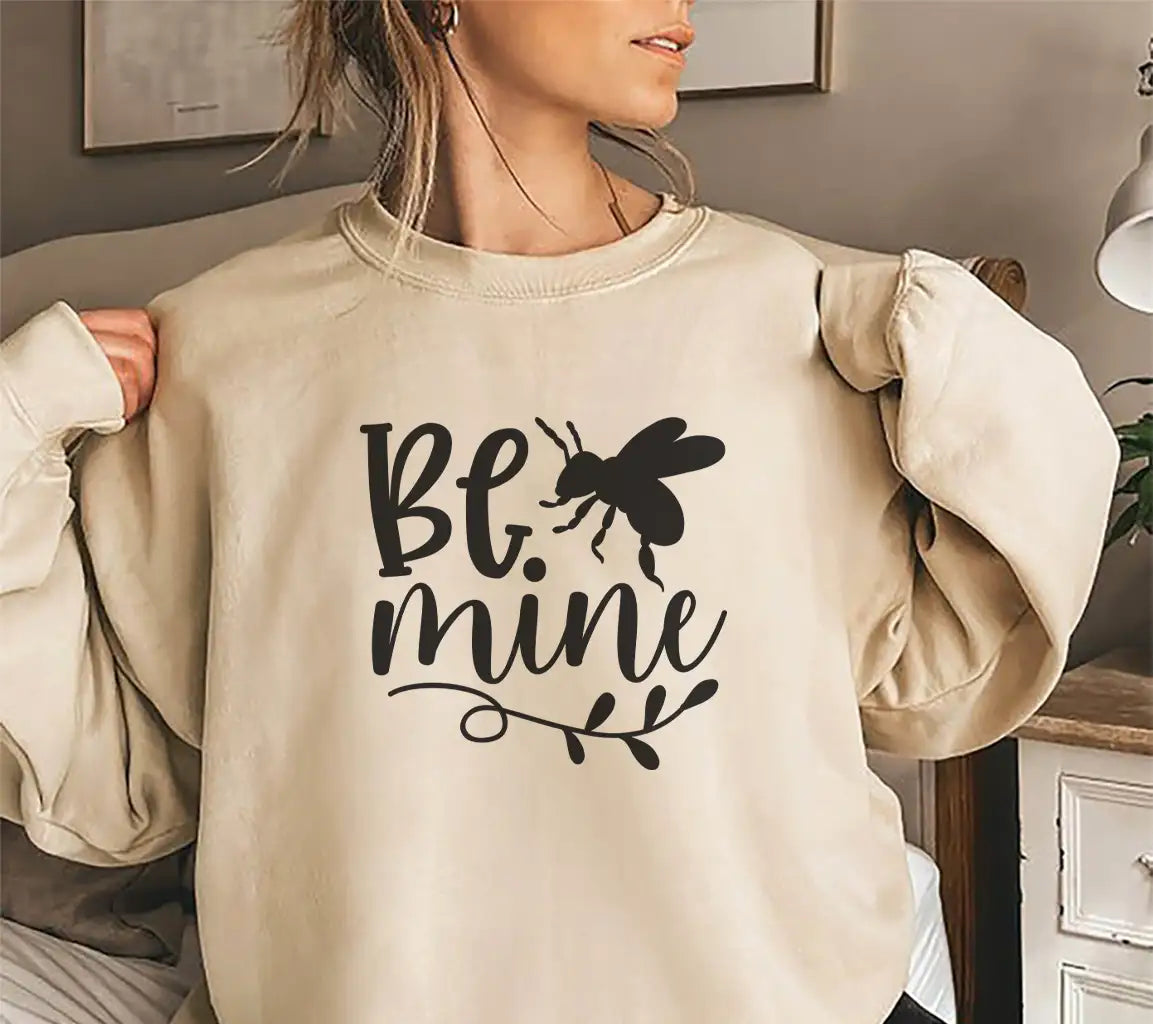 Be Mine Bee SVG - Valentines Day Love Graphic SVG