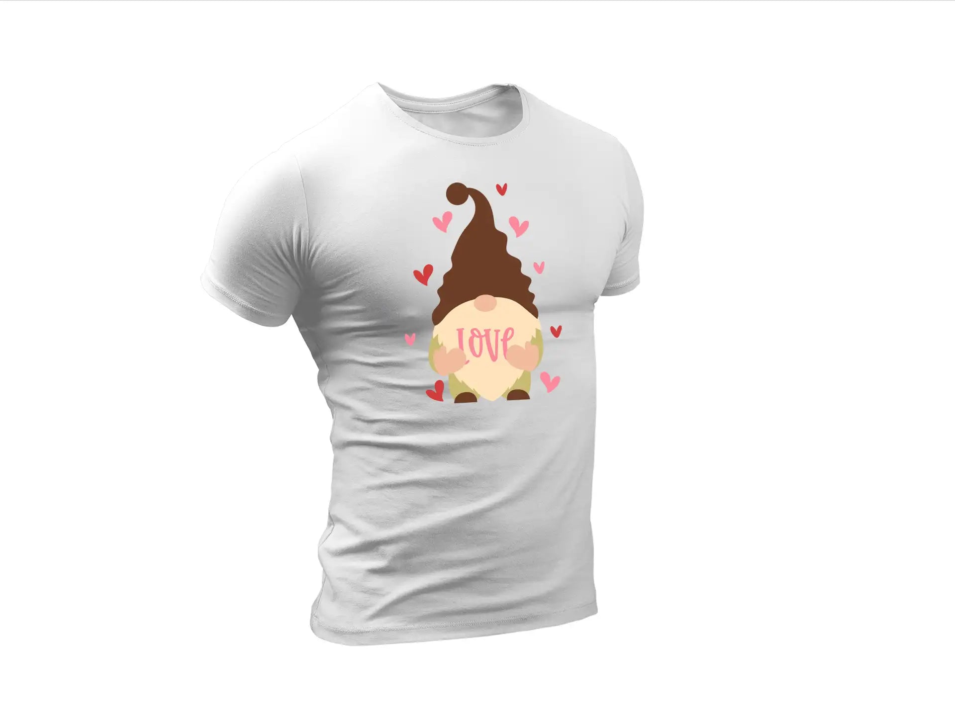 Love Gnome SVG - Valentines Day Heart Design SVG