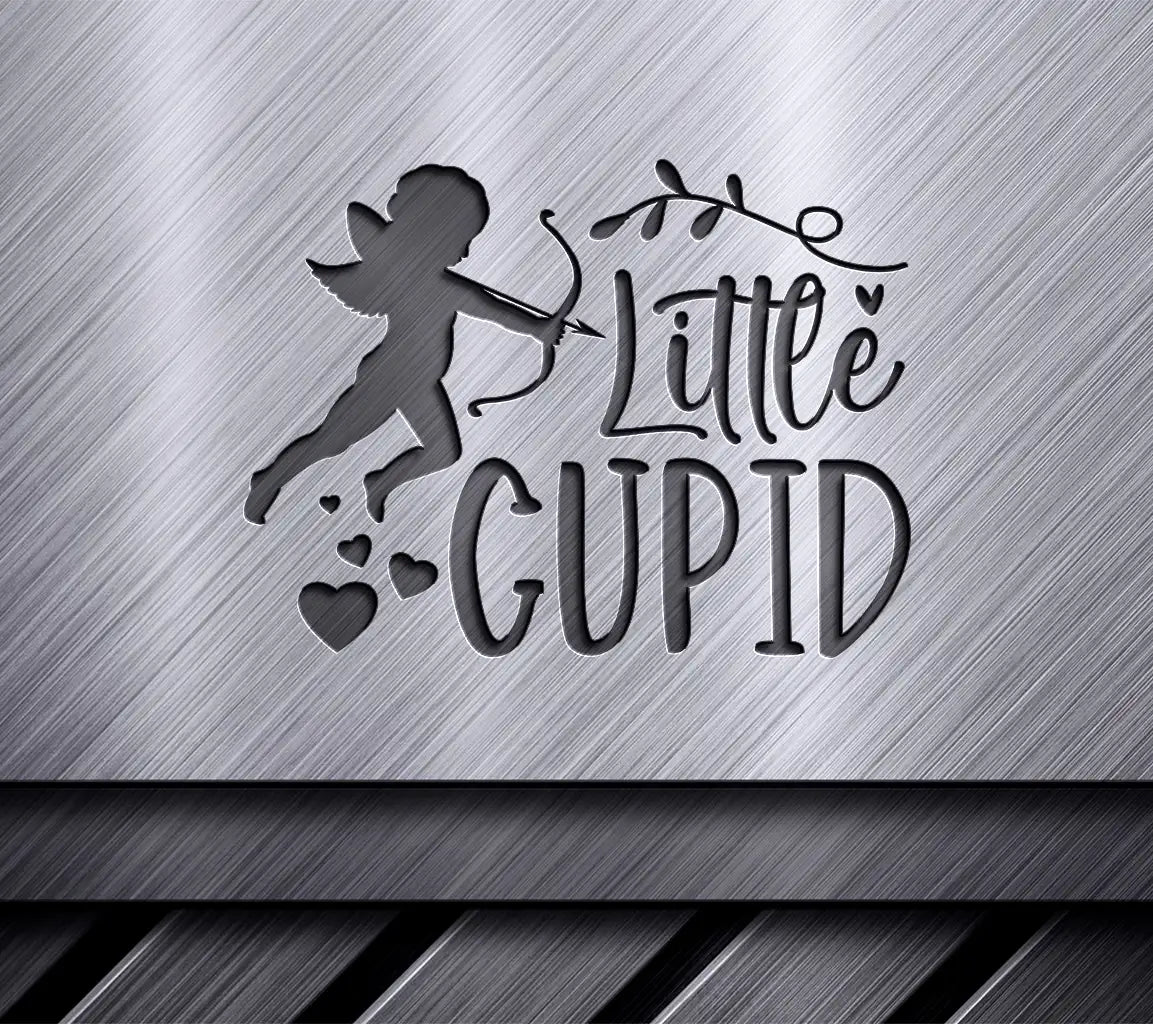 Cute Cupid Holding Arrow SVG for Valentines Day Designs SVG