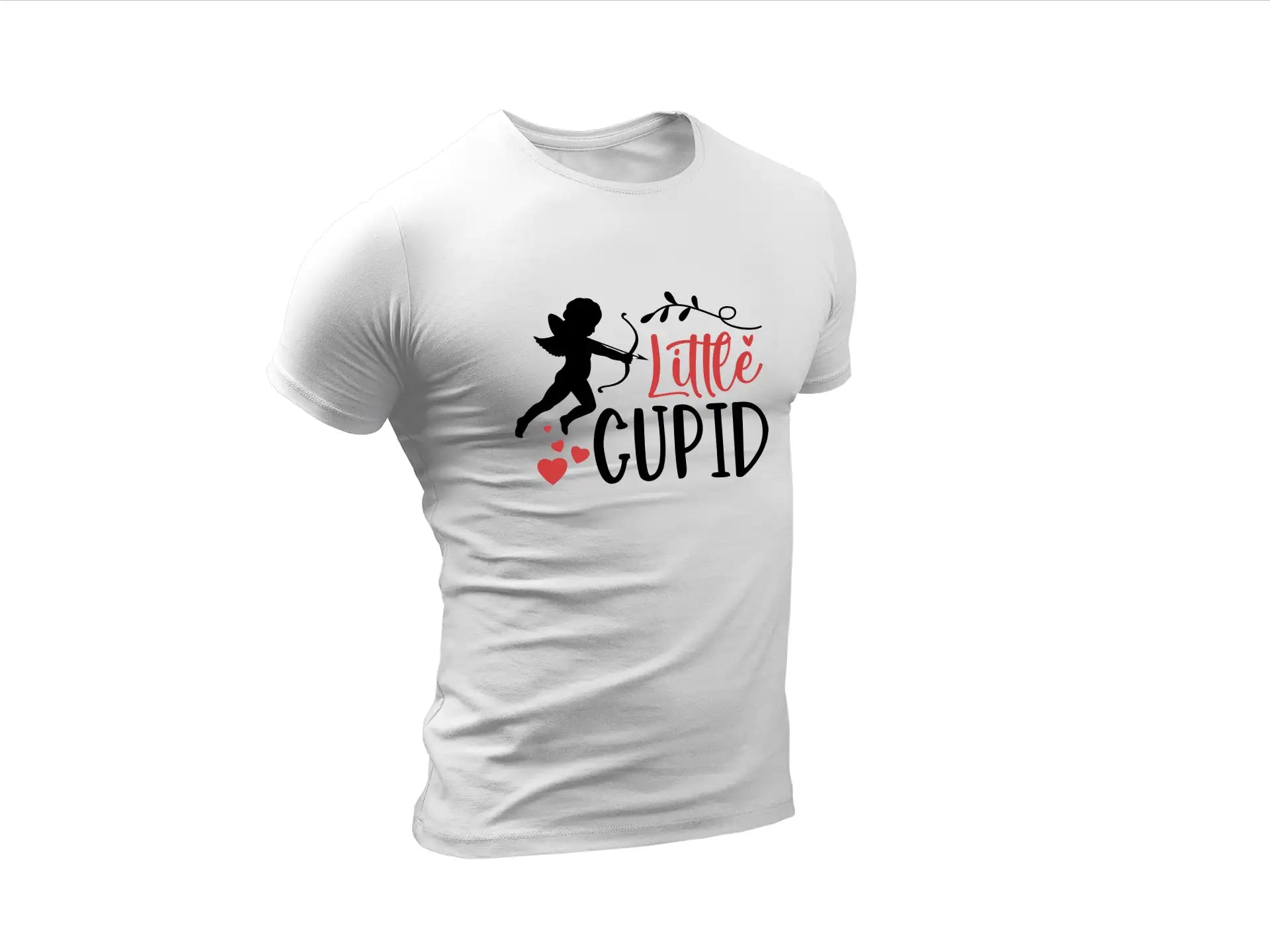 Cute Cupid Holding Arrow SVG for Valentines Day Designs SVG