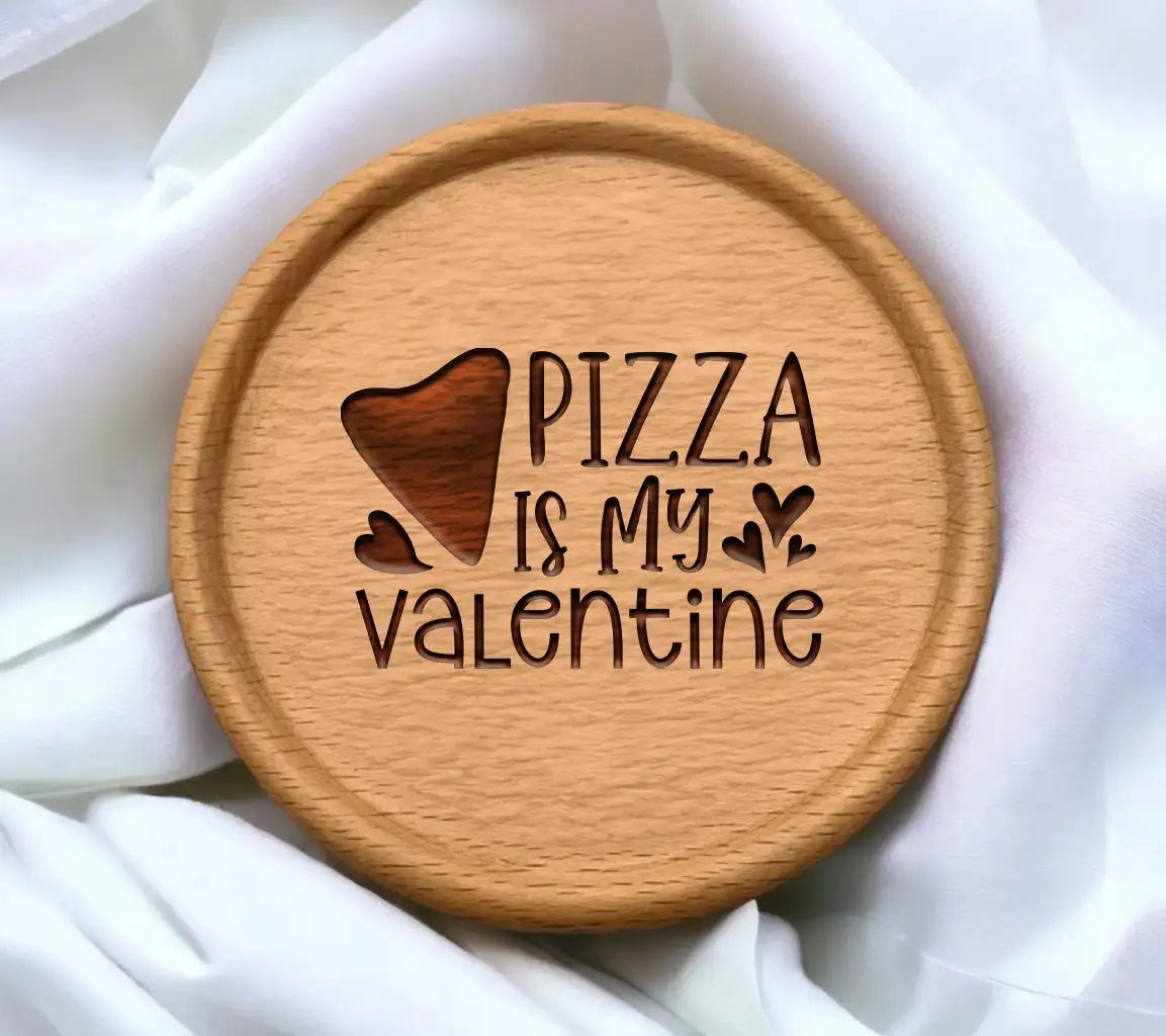 Pizza Is My Valentine SVG - Valentines Day Poster Design SVG