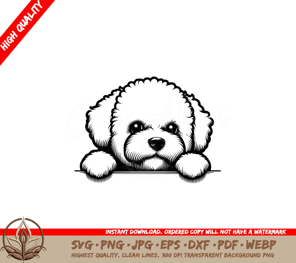 Loving Bichon SVG - Digital Product in Multiple File Formats