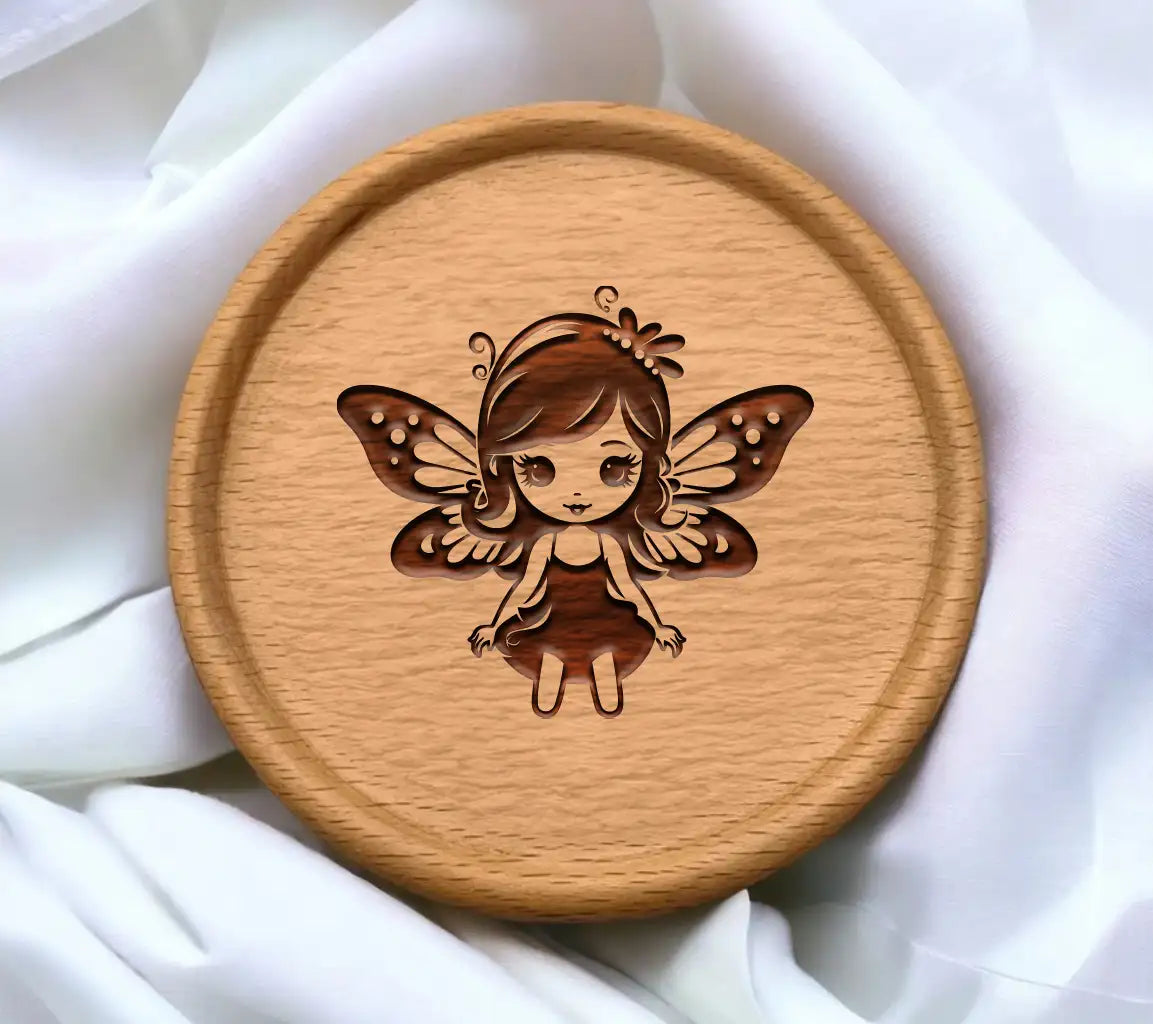  Fairy with Butterfly Wings SVG - Magical Meadow Melodies SVG