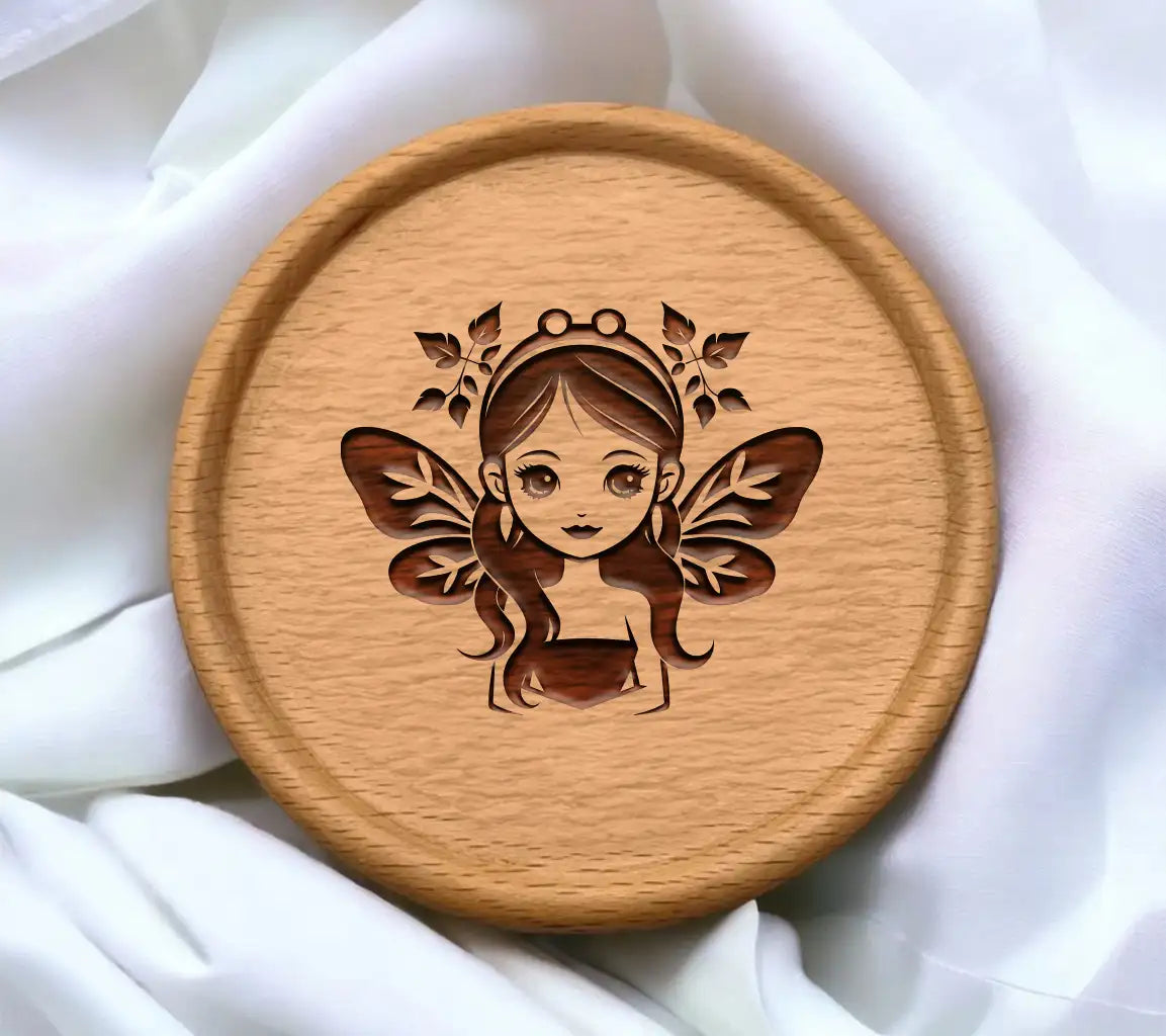  Fairy with Butterfly Wings SVG - Magical Meadow Muse SVG