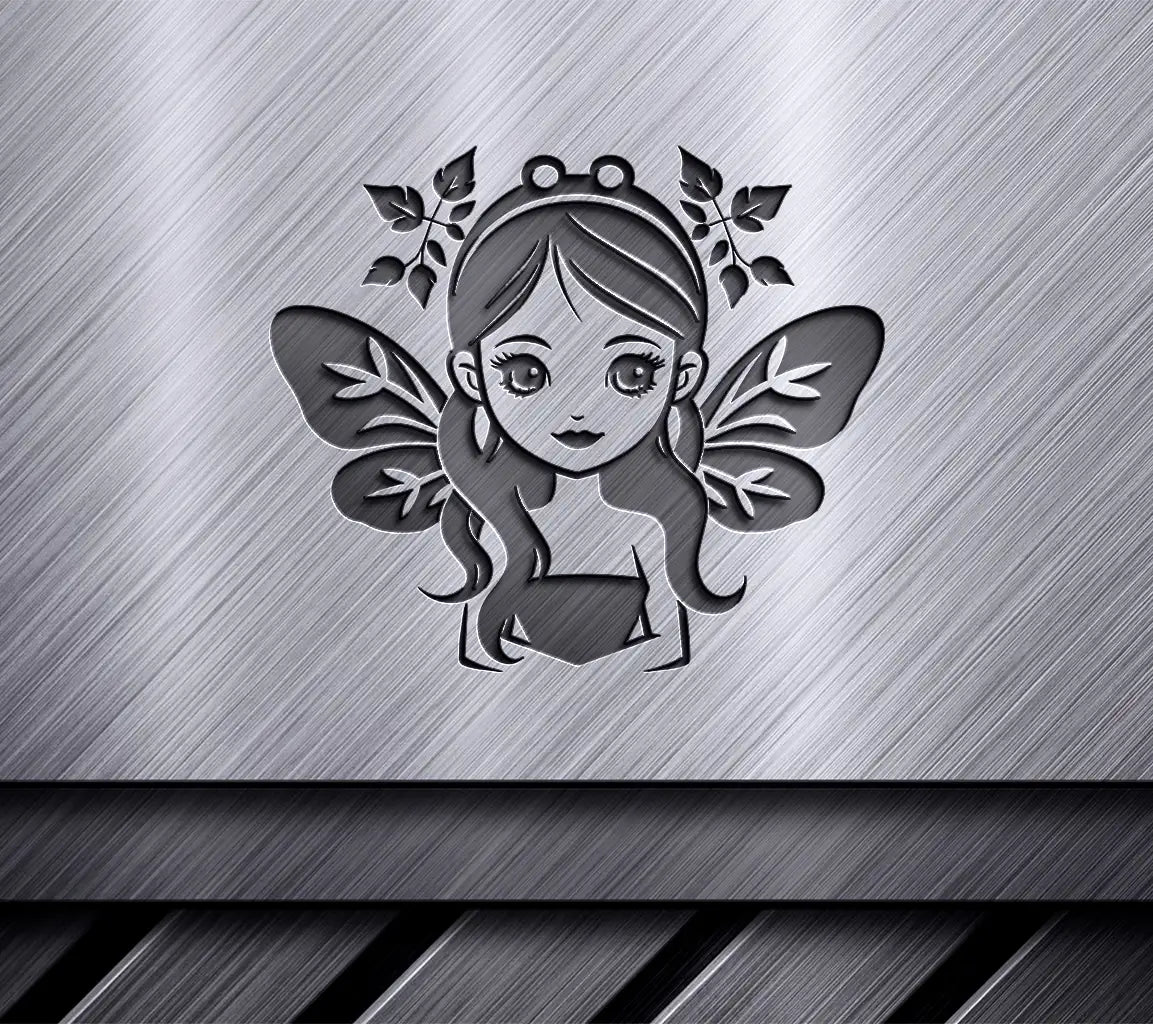  Fairy with Butterfly Wings SVG - Magical Meadow Muse SVG