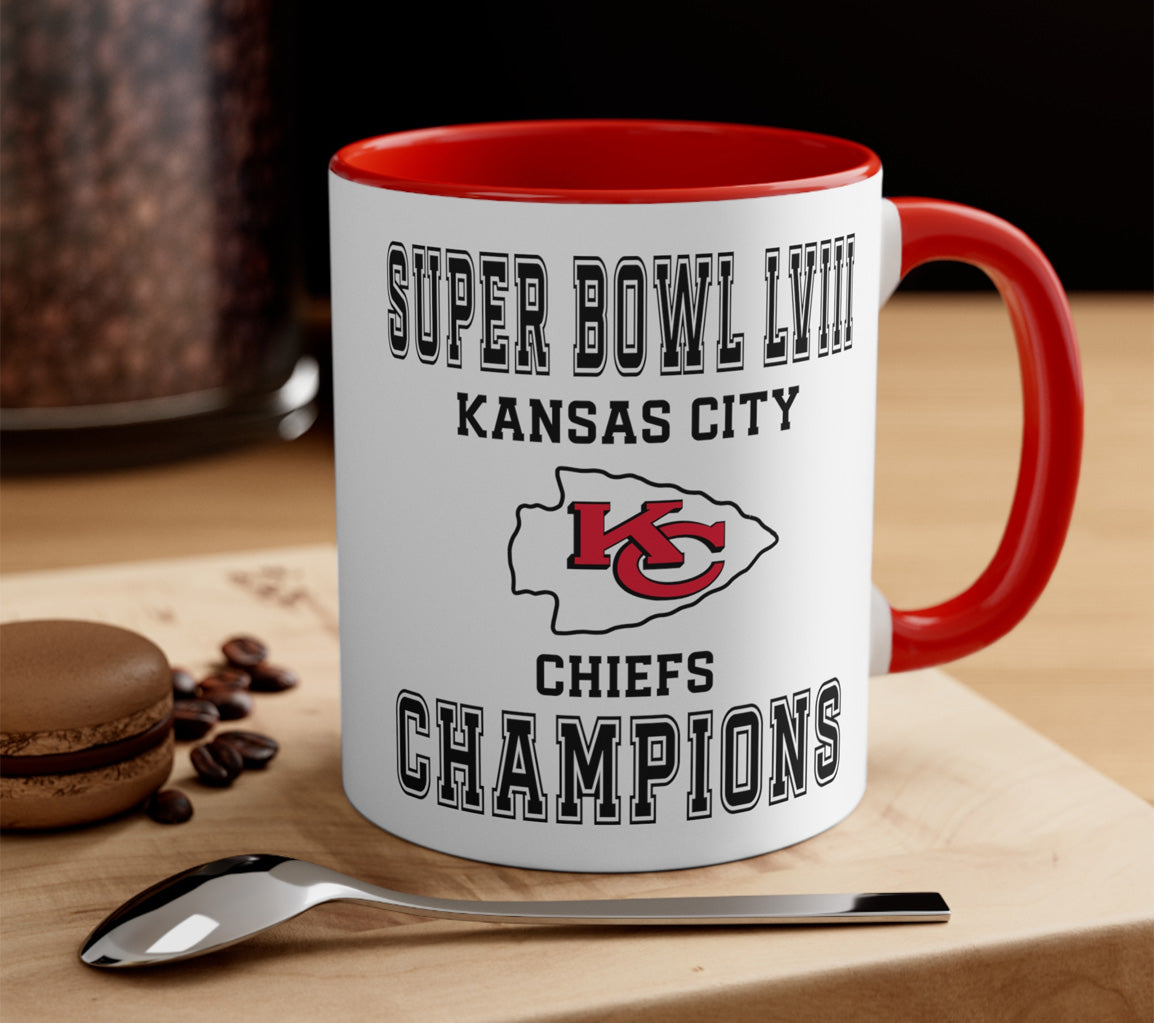 KC Chiefs Super Bowl Champions Coffee Mug | 11oz Ceramic Coffee Mug Ce | 11oz Ceramic Coffee Mug Celebrating KC win