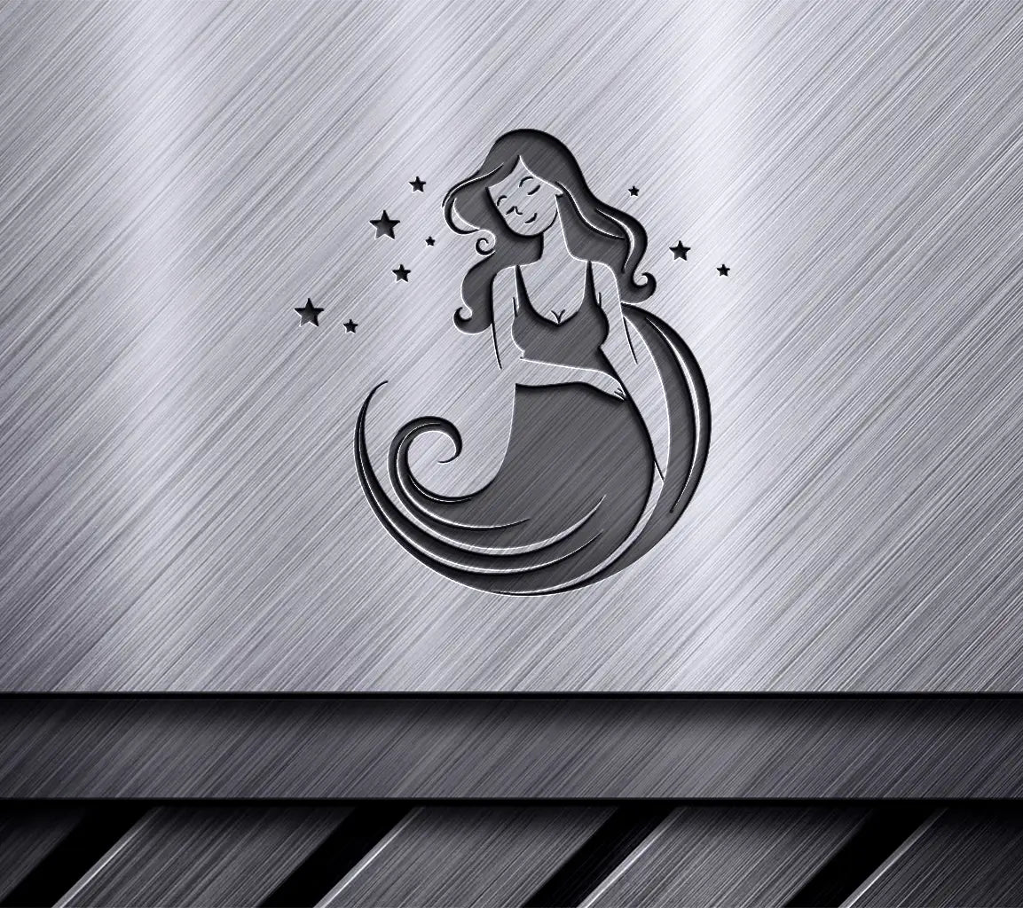 Pregnant Woman SVG -  Drawing, Expectant Mother Design SVG