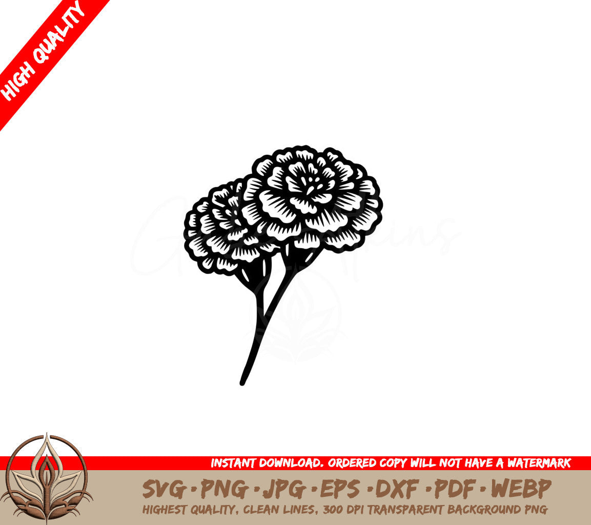 Marigold Duo Product SVG