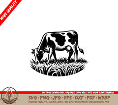 Meadow Muncher SVG Digital Product - 8 File Formats