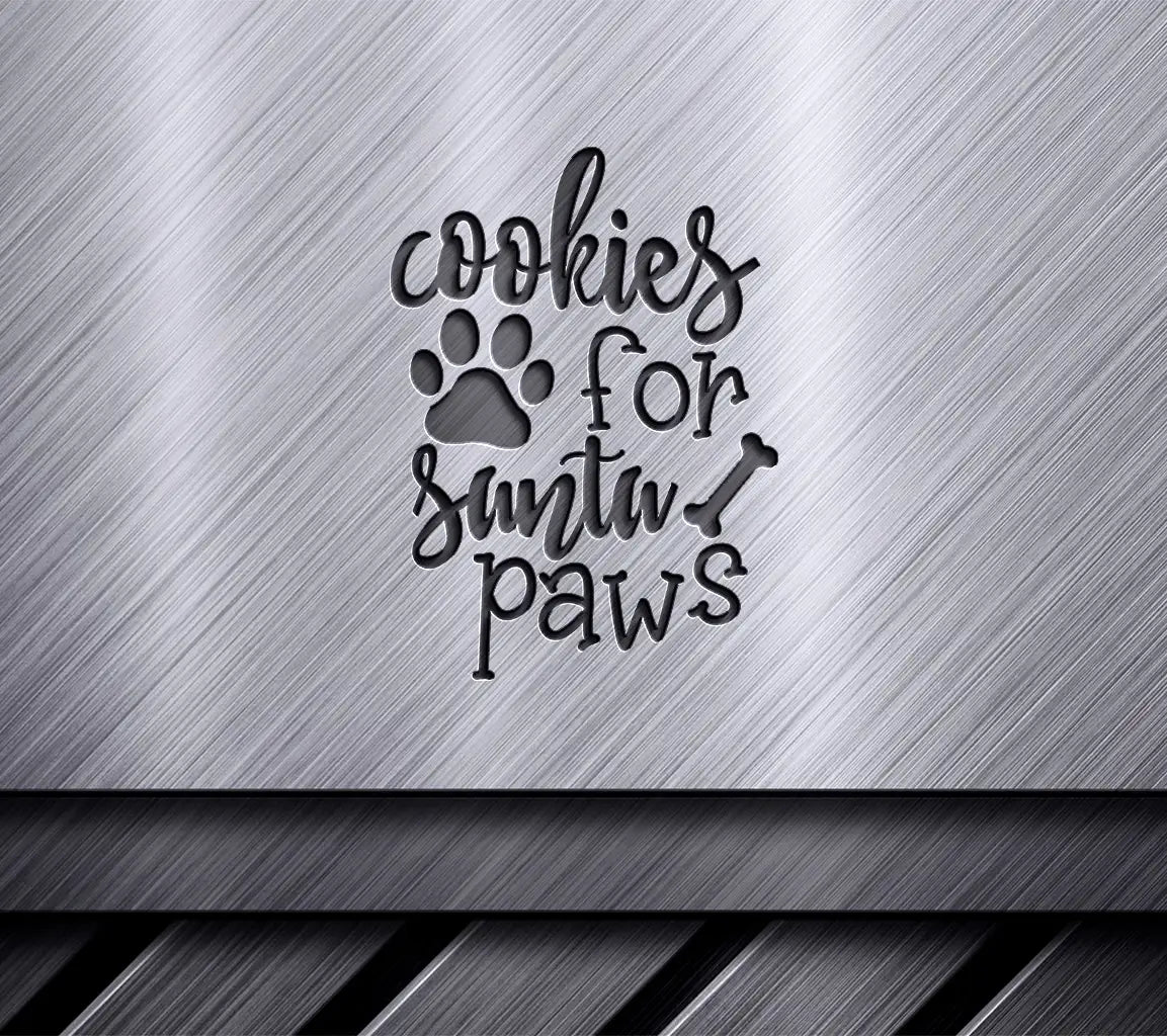 Christmas Cookies for Santa Paws SVG Bundle - Red & Green Sign SVG