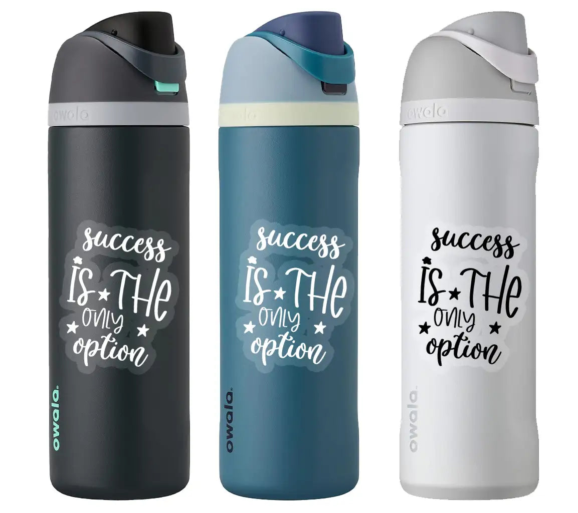 Success Is The Only Option SVG Bundle - Motivational Design Graphics SVG