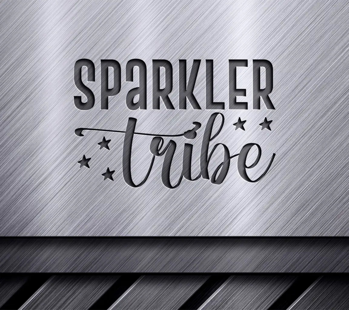 Sparkler Tribe Red, White & Blue 4th of July SVG Bundle SVG