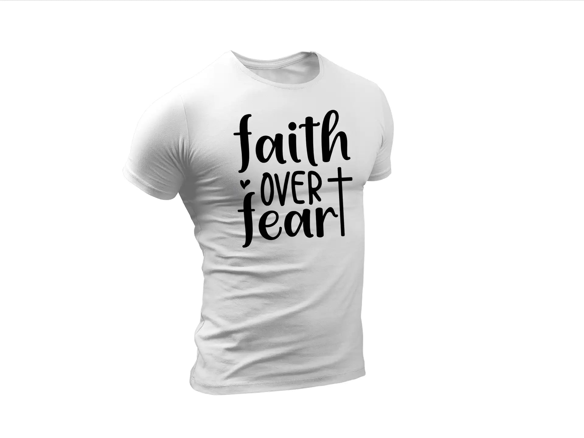 Faith Over Fear Cross SVG Bundle - Christian Design SVG