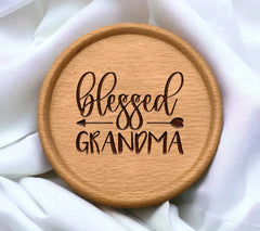 Blessed Grandma SVG Bundle 3 Designs for Cricut, Silhouette & More SVG