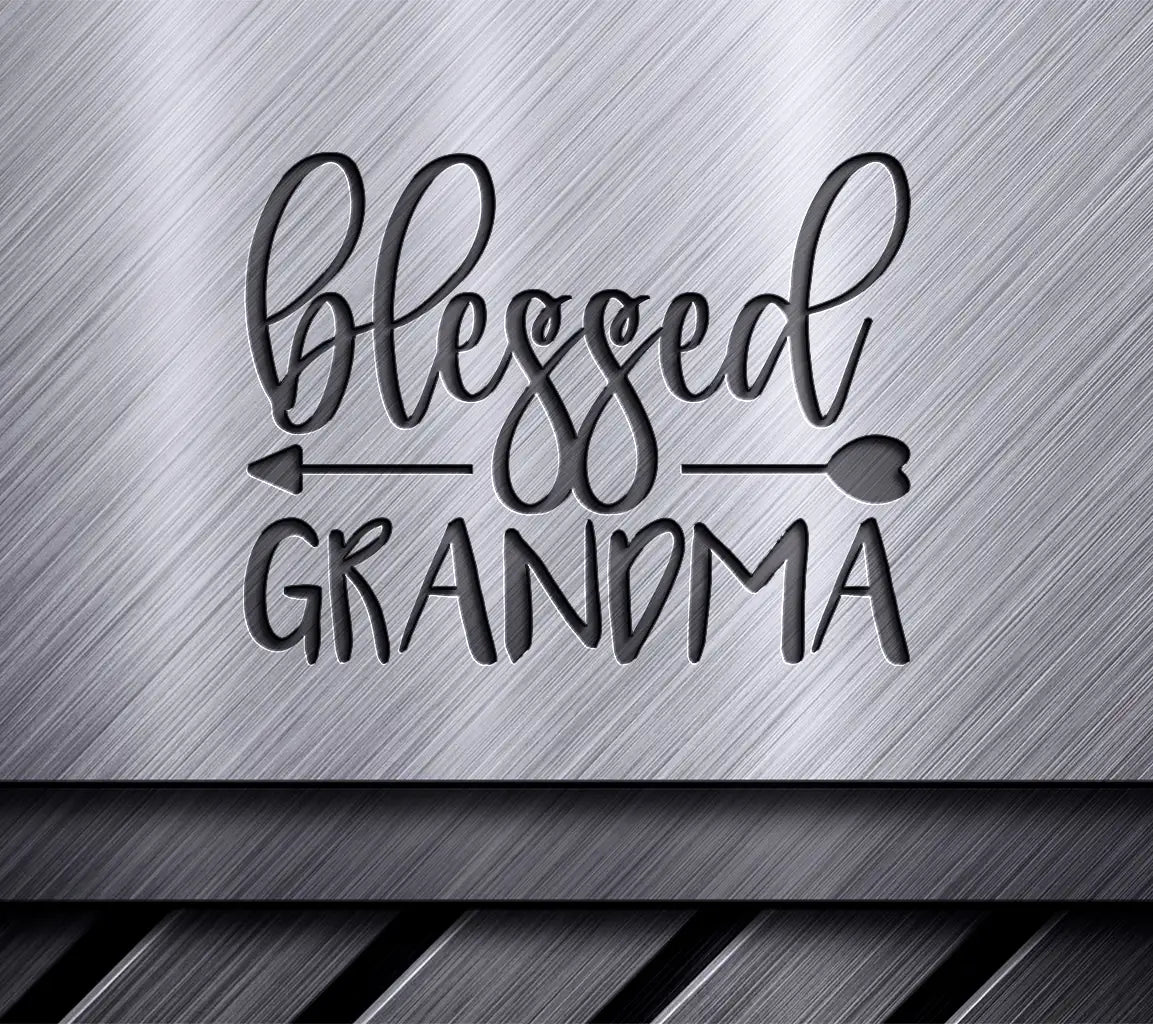 Blessed Grandma SVG Bundle 3 Designs for Cricut, Silhouette & More SVG